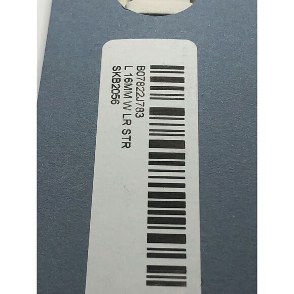 Skagen Watch Band Replacement 2 Piece Leather SKB2056 In Packaging White PY30 - Picture 3 of 6